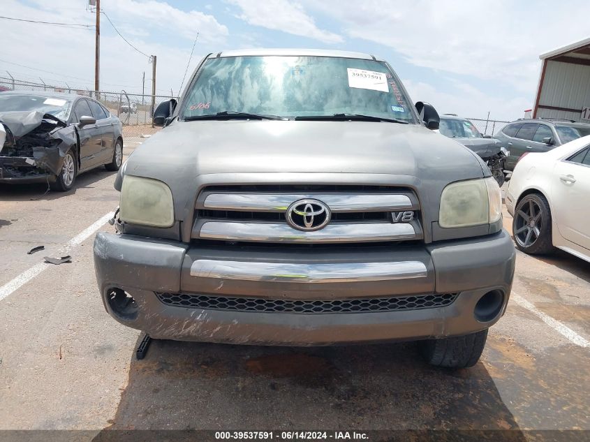 2005 Toyota Tundra Sr5 V8 VIN: 5TBRT34195S465568 Lot: 39537591