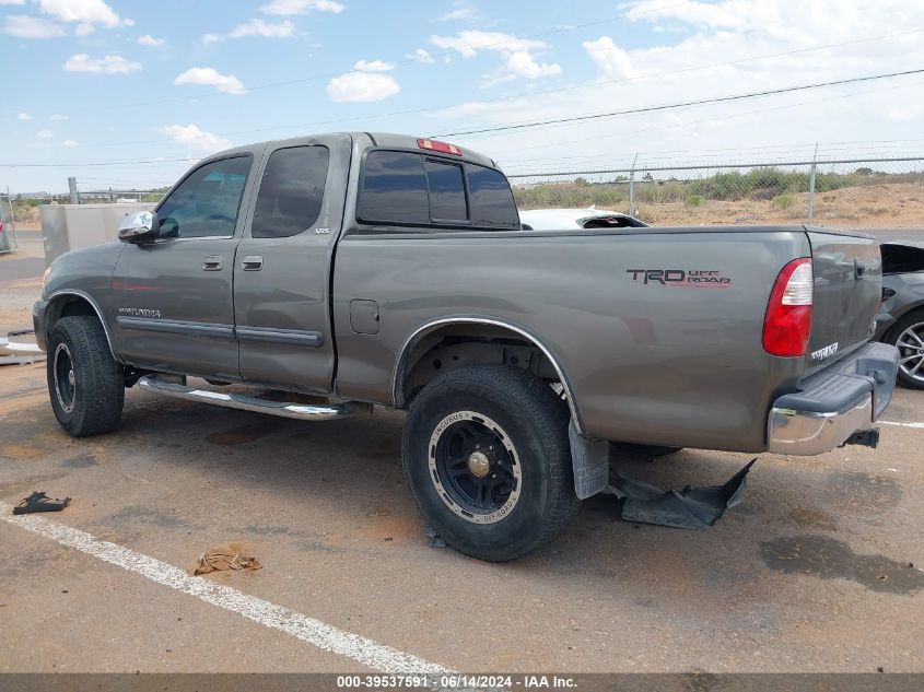 2005 Toyota Tundra Sr5 V8 VIN: 5TBRT34195S465568 Lot: 39537591