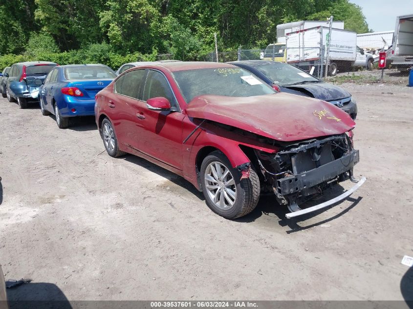 2015 Infiniti Q50 Premium VIN: JN1BV7AR9FM411787 Lot: 39537601