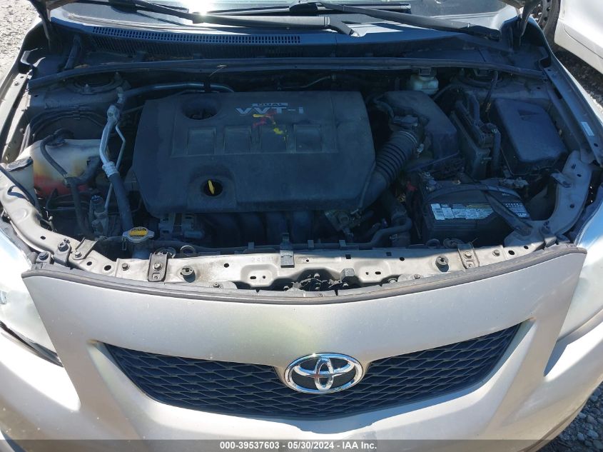 2009 Toyota Corolla Le VIN: 1NXBU40E29Z051565 Lot: 39537603