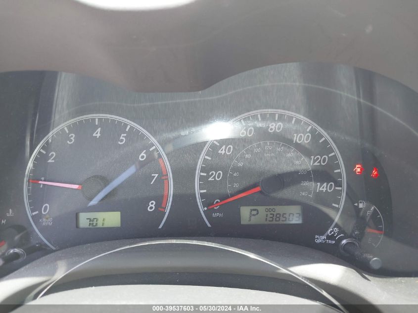 2009 Toyota Corolla Le VIN: 1NXBU40E29Z051565 Lot: 39537603