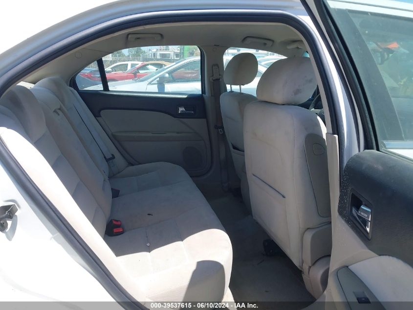 2008 Ford Fusion Sel VIN: 3FAHP08138R162878 Lot: 39537615