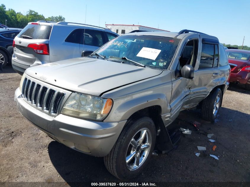 2002 Jeep Grand Cherokee Limited VIN: 1J4GW58S82C122780 Lot: 39537620