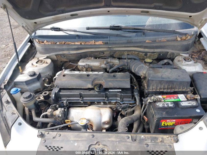 2008 Kia Rio Lx VIN: KNADE123986297923 Lot: 39537627