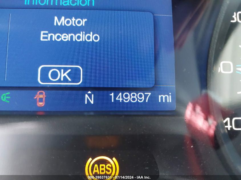 2014 Ford Explorer VIN: 1FM5K7B84EGB52384 Lot: 39537631