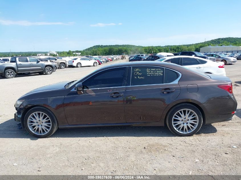 2013 Lexus Gs 350 VIN: JTHBE1BL3D5017521 Lot: 39537639