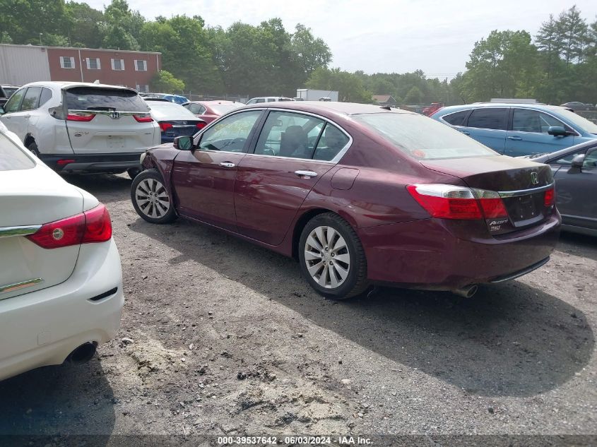 2013 Honda Accord Exl VIN: 1HGCR3F8XDA008786 Lot: 39537642