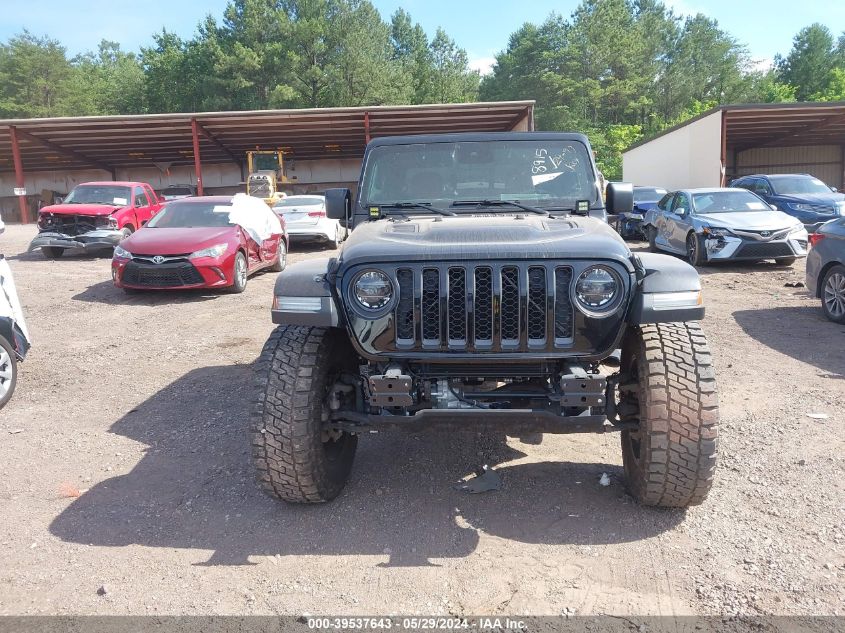 2021 Jeep Gladiator Rubicon 4X4 VIN: 1C6JJTBGXML505214 Lot: 39537643