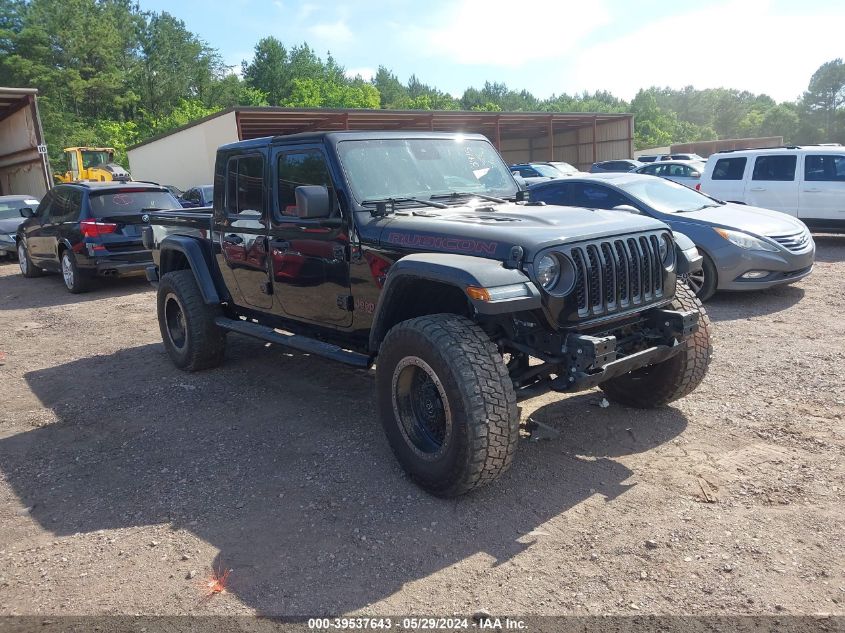 2021 Jeep Gladiator Rubicon 4X4 VIN: 1C6JJTBGXML505214 Lot: 39537643