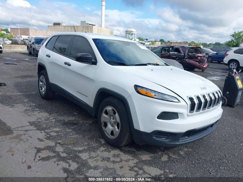 2015 Jeep Cherokee Sport VIN: 1C4PJMAB3FW622746 Lot: 39537652