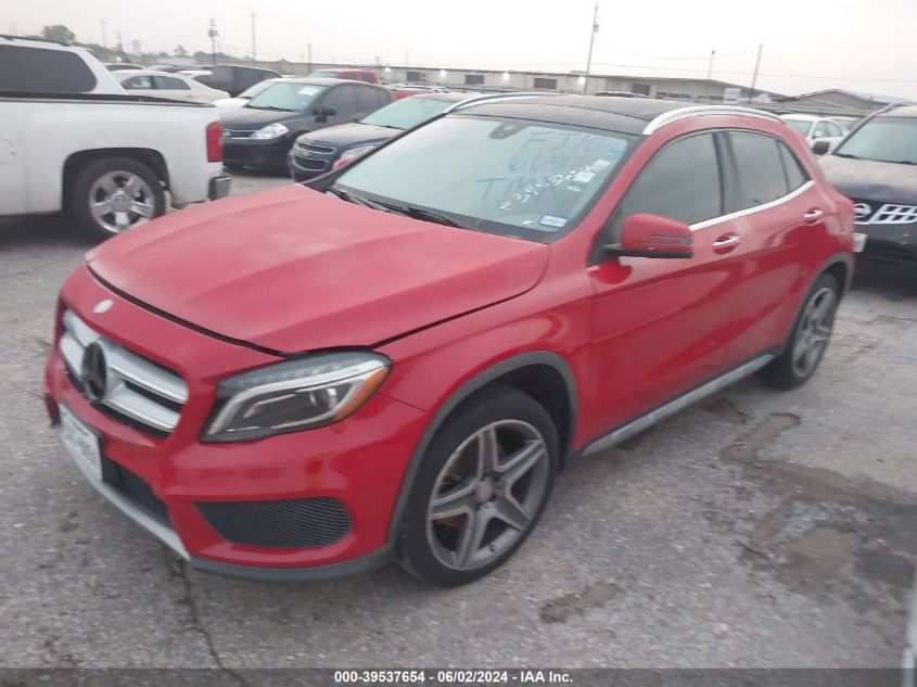 2015 Mercedes-Benz Gla 250 VIN: WDCTG4EB0FJ106651 Lot: 39537654