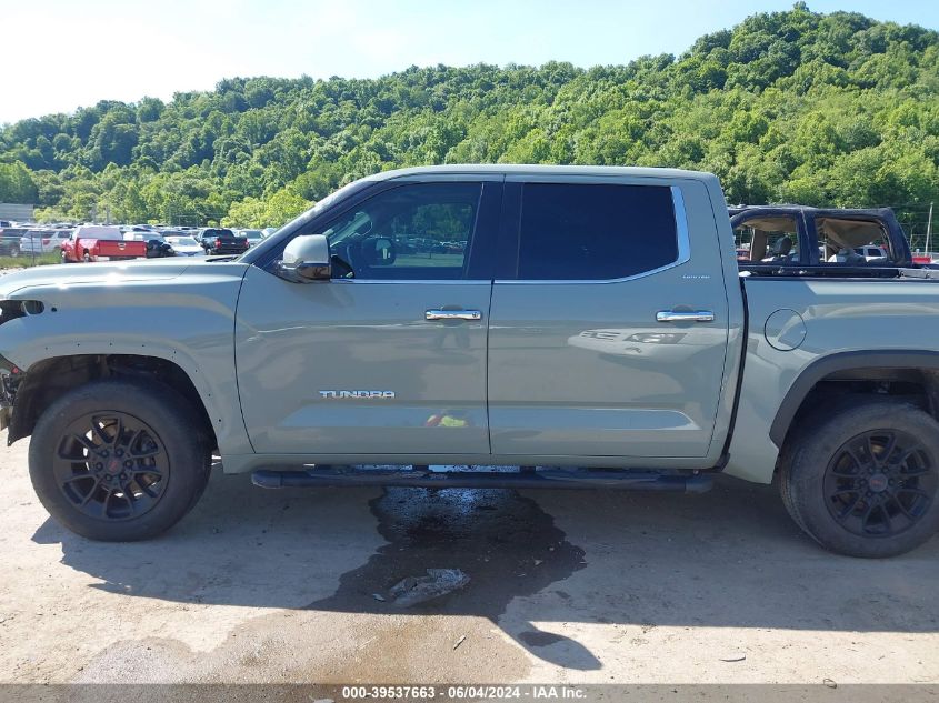 2022 Toyota Tundra Limited VIN: 5TFJA5DB1NX003742 Lot: 39537663