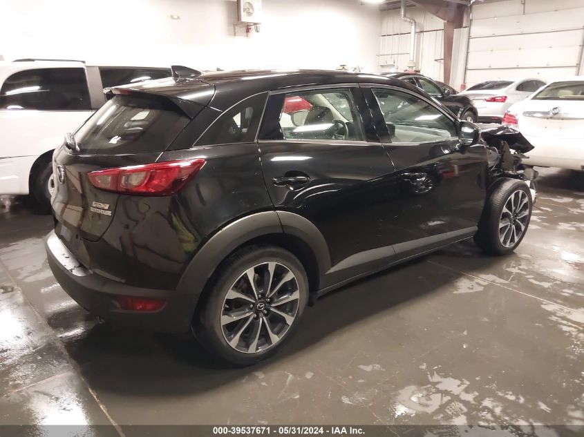VIN JM1DKFC78K1401557 2019 MAZDA CX-3 TOURING