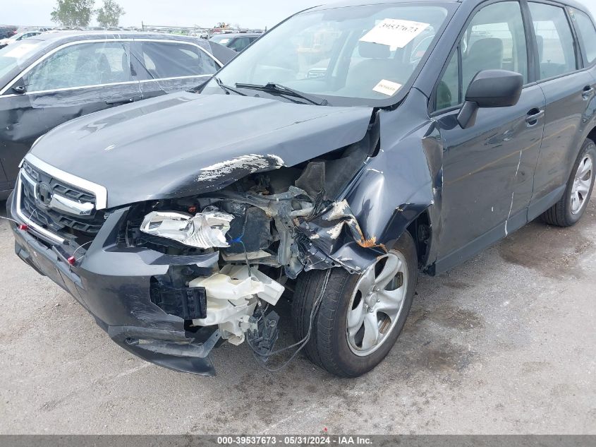 2017 Subaru Forester 2.5I VIN: JF2SJAACXHH434476 Lot: 39537673