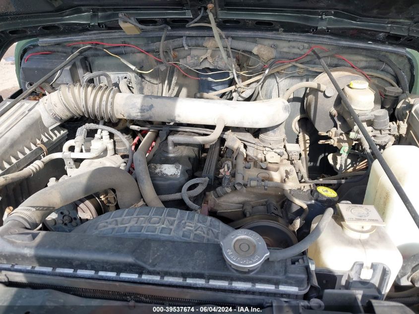 1998 Jeep Wrangler Sahara VIN: 1J4FY49S4WP712861 Lot: 39537674