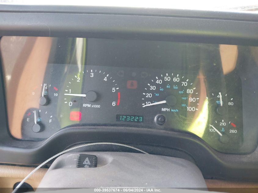 1998 Jeep Wrangler Sahara VIN: 1J4FY49S4WP712861 Lot: 39537674