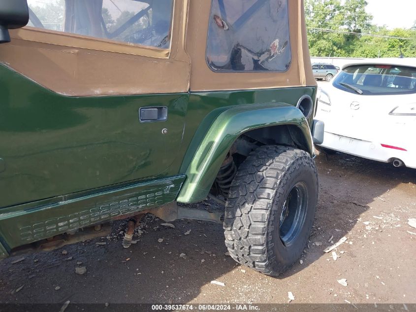 1998 Jeep Wrangler Sahara VIN: 1J4FY49S4WP712861 Lot: 39537674