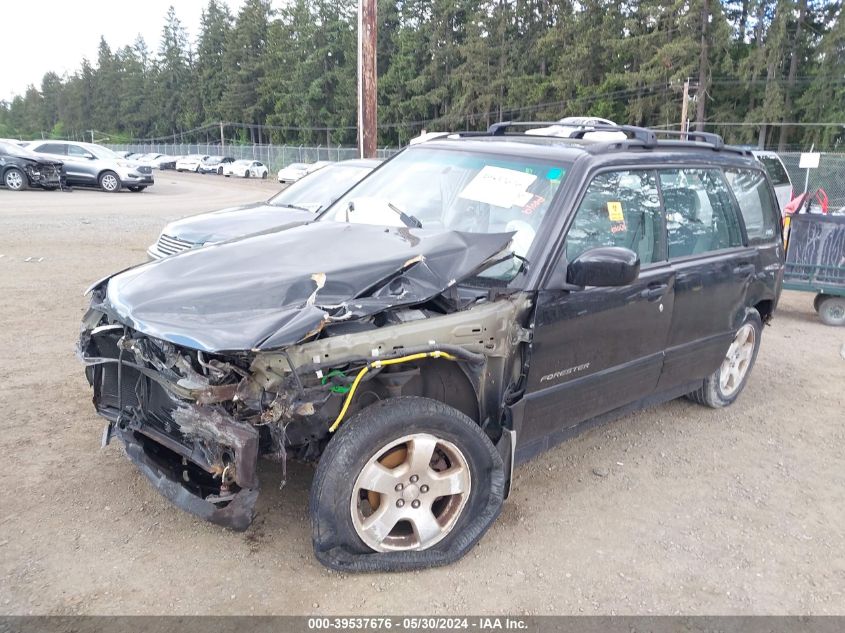 2002 Subaru Forester S VIN: JF1SF656X2H754217 Lot: 39537676