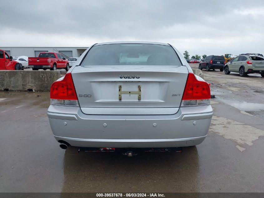 2007 Volvo S60 2.5T VIN: YV1RS592572605644 Lot: 39537678
