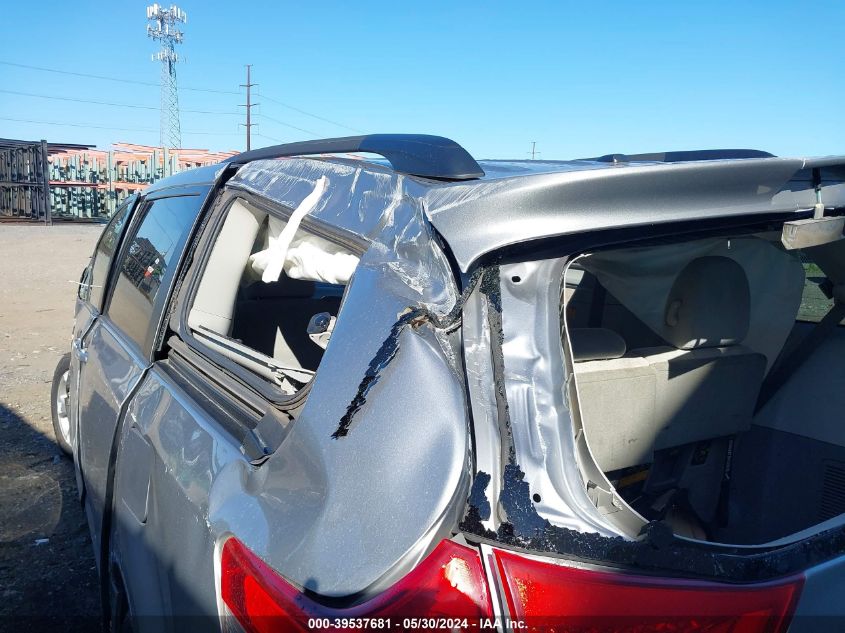 2012 Toyota Sienna Le V6 8 Passenger VIN: 5TDKK3DC2CS258546 Lot: 39537681