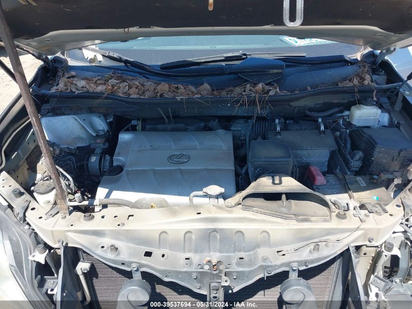 2010 Lexus Rx 350 VIN: 2T2BK1BA9AC059565 Lot: 39537694