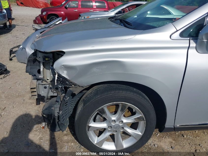 2010 Lexus Rx 350 VIN: 2T2BK1BA9AC059565 Lot: 39537694