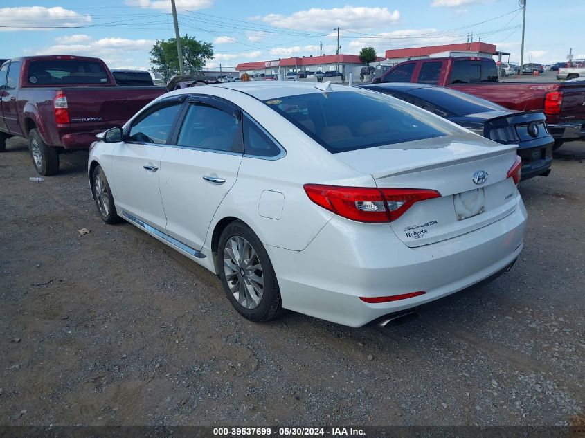 2015 Hyundai Sonata Limited VIN: 5NPE34AF5FH090619 Lot: 39537699