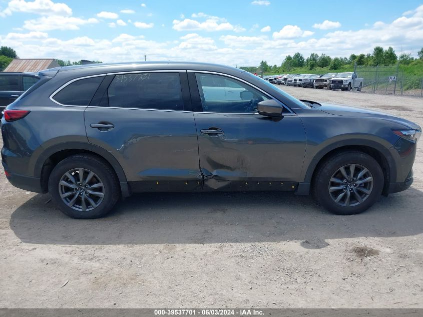 2022 Mazda Cx-9 Touring VIN: JM3TCBCYXN0602565 Lot: 39537701