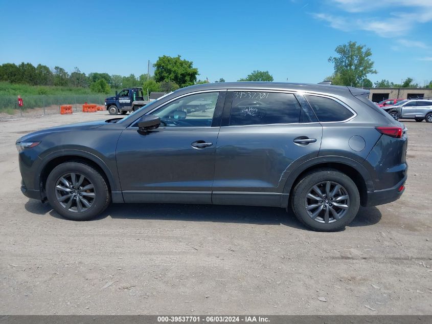 2022 Mazda Cx-9 Touring VIN: JM3TCBCYXN0602565 Lot: 39537701