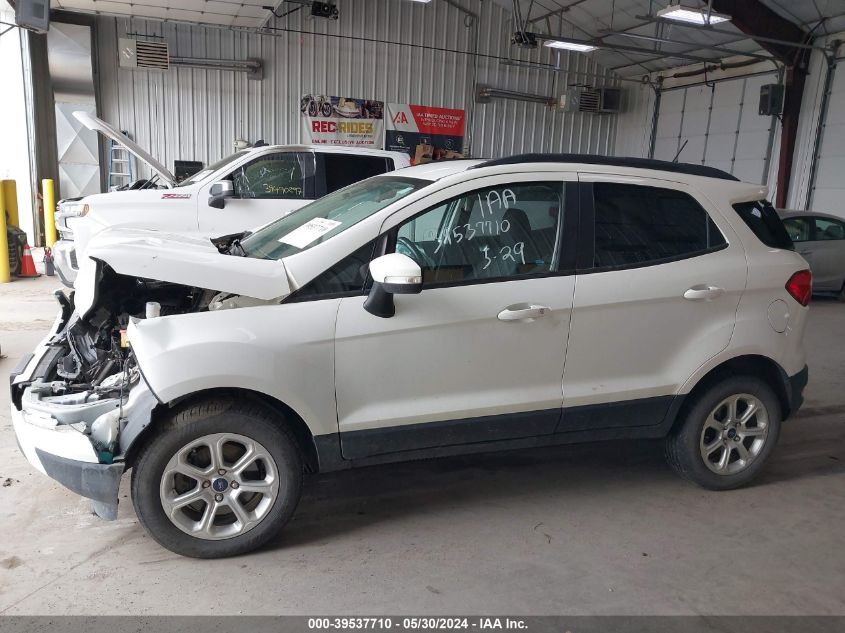 2019 Ford Ecosport Se VIN: MAJ6S3GL7KC272221 Lot: 39537710