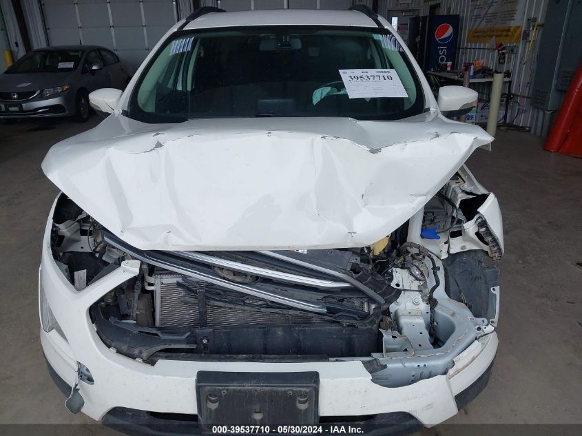 2019 Ford Ecosport Se VIN: MAJ6S3GL7KC272221 Lot: 39537710