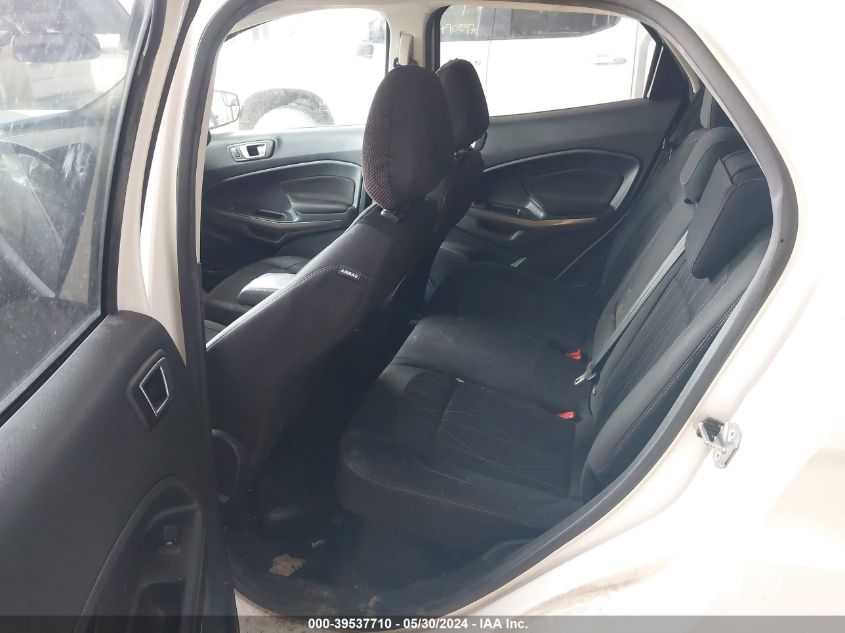 2019 Ford Ecosport Se VIN: MAJ6S3GL7KC272221 Lot: 39537710