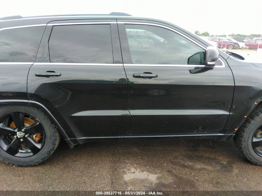 2014 Jeep Grand Cherokee Overland VIN: 1C4RJFCTXEC172989 Lot: 39537716