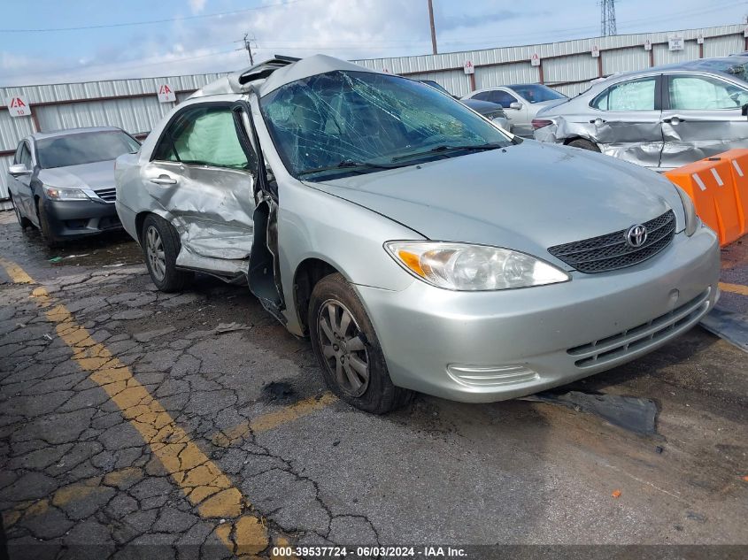 2003 Toyota Camry Le/Xle/Se VIN: 4T1BF30K83U564255 Lot: 39537724