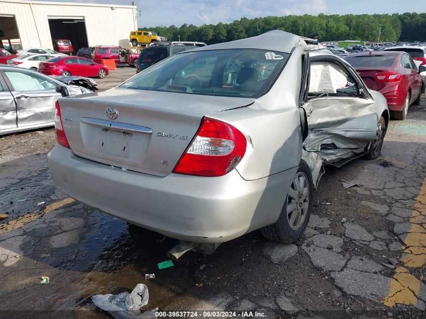 2003 Toyota Camry Le/Xle/Se VIN: 4T1BF30K83U564255 Lot: 39537724