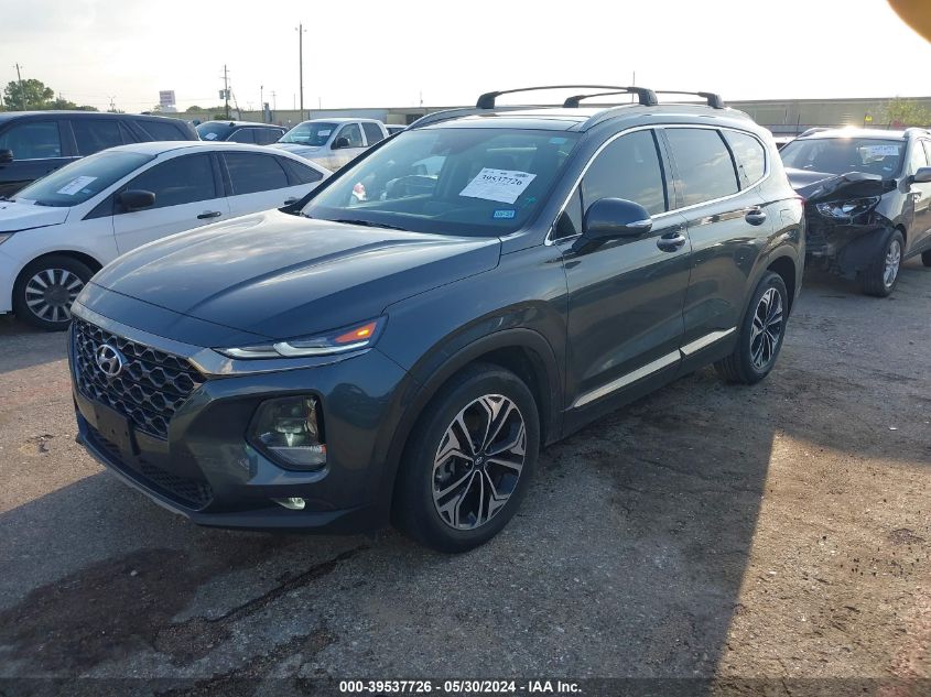 2020 Hyundai Santa Fe Limited 2.0T VIN: 5NMS53AAXLH214016 Lot: 39537726