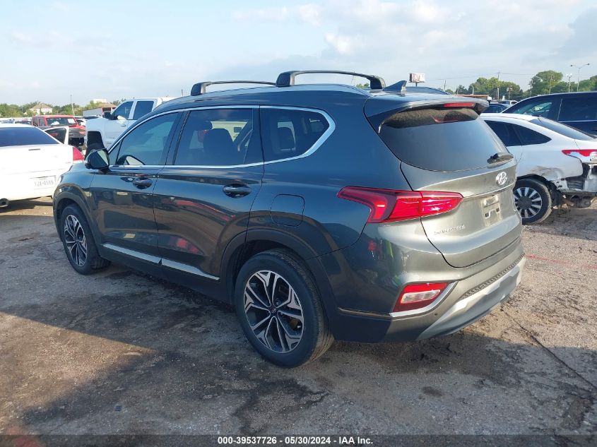 2020 Hyundai Santa Fe Limited 2.0T VIN: 5NMS53AAXLH214016 Lot: 39537726