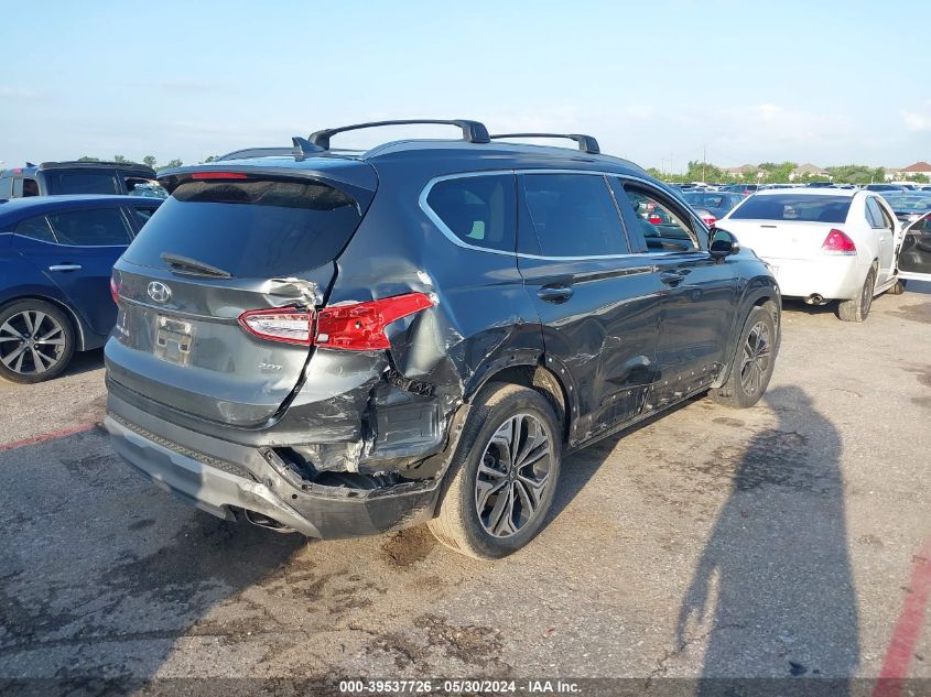 2020 Hyundai Santa Fe Limited 2.0T VIN: 5NMS53AAXLH214016 Lot: 39537726