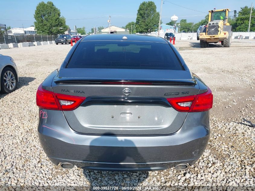 2018 Nissan Maxima 3.5 Sr VIN: 1N4AA6AP1JC371500 Lot: 39537728