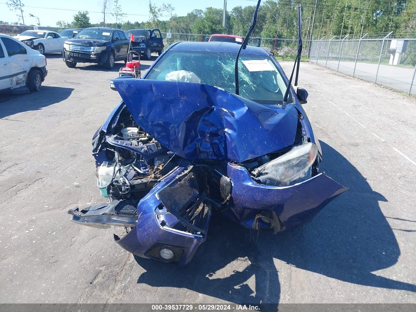 2014 Toyota Corolla S Plus VIN: 2T1BURHE8EC018258 Lot: 39537729