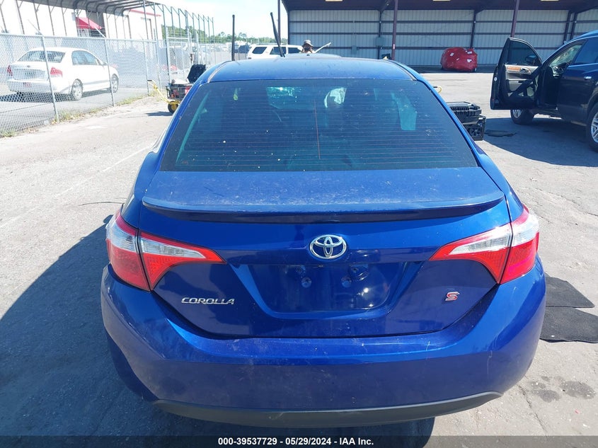 2014 Toyota Corolla S Plus VIN: 2T1BURHE8EC018258 Lot: 39537729