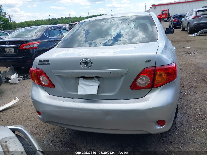 2009 Toyota Corolla Le VIN: JTDBL40E29J054295 Lot: 39537730