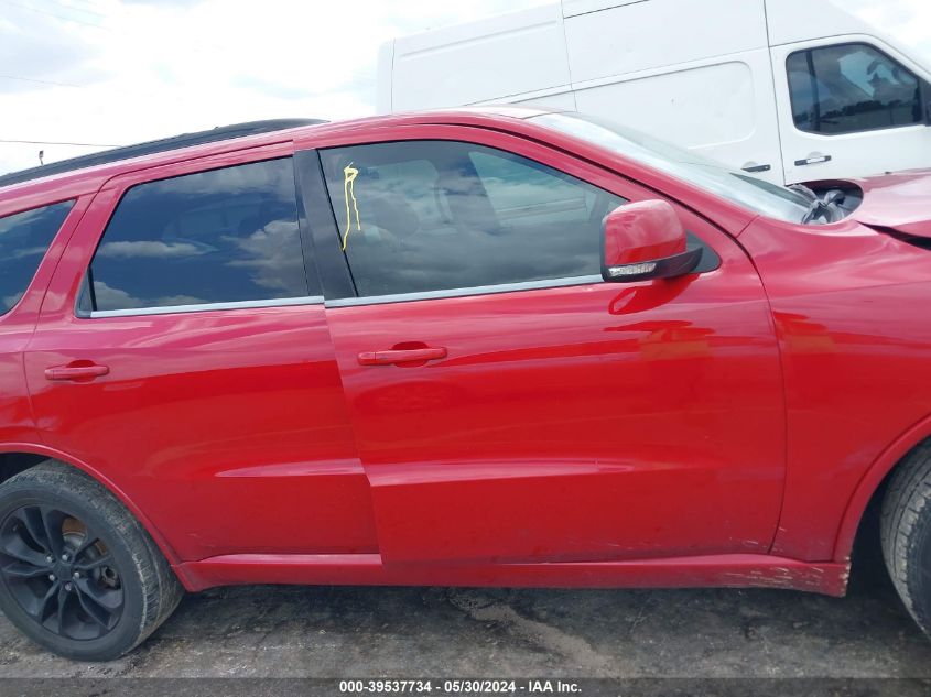 2019 Dodge Durango Gt Plus Rwd VIN: 1C4RDHDG5KC824661 Lot: 39537734