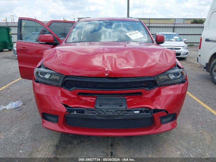 2019 Dodge Durango Gt Plus Rwd VIN: 1C4RDHDG5KC824661 Lot: 39537734