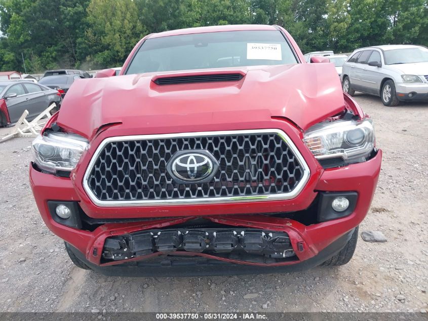 2019 Toyota Tacoma Trd Sport VIN: 5TFCZ5AN1KX185504 Lot: 39537750
