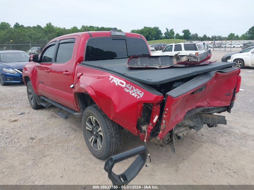 2019 Toyota Tacoma Trd Sport VIN: 5TFCZ5AN1KX185504 Lot: 39537750