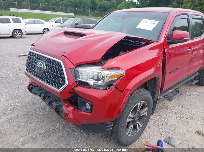 2019 Toyota Tacoma Trd Sport VIN: 5TFCZ5AN1KX185504 Lot: 39537750