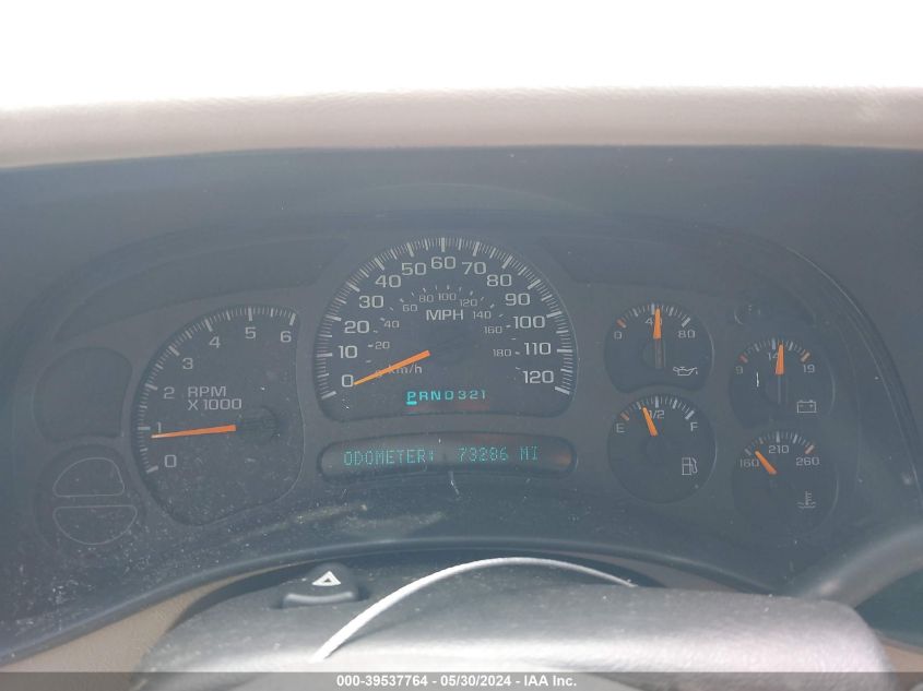 2003 Chevrolet Tahoe Z71 VIN: 1GNEK13Z53R152363 Lot: 39537764