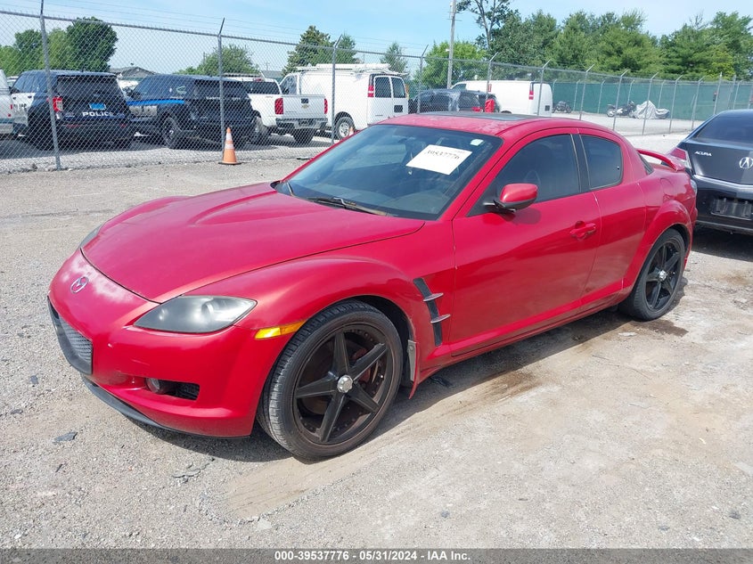 2004 Mazda Rx-8 6 Speed Manual VIN: JM1FE173040108853 Lot: 39537776