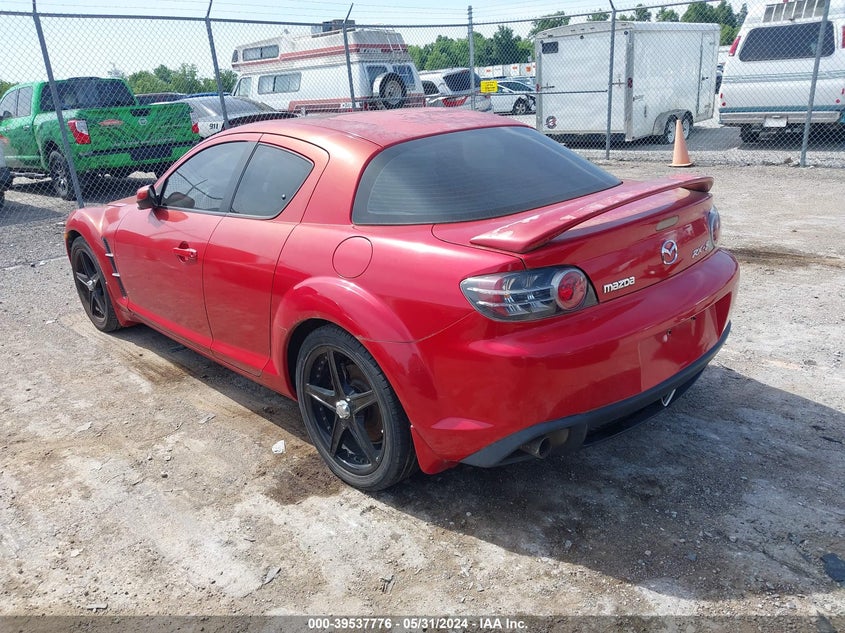 2004 Mazda Rx-8 6 Speed Manual VIN: JM1FE173040108853 Lot: 39537776